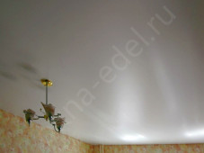 Фото 11. Купить сатиновый натяжной потолок недорого в СПб